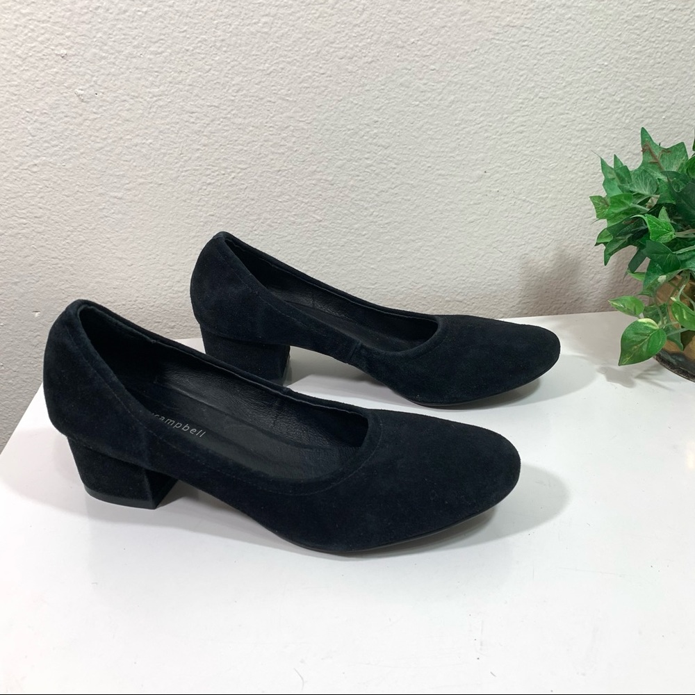 Jeffrey Campbell Bitsie Suede Pumps Heels - Picture 7 of 10